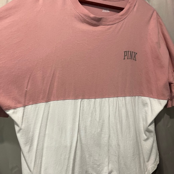 PINK Victoria's Secret Dusty Rose Tee - Picture 4 of 4